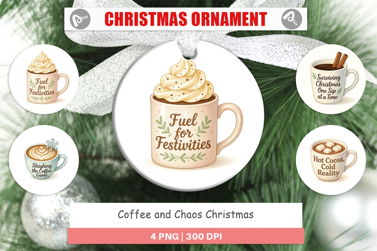 Ornament Coffee and Chaos Quotes