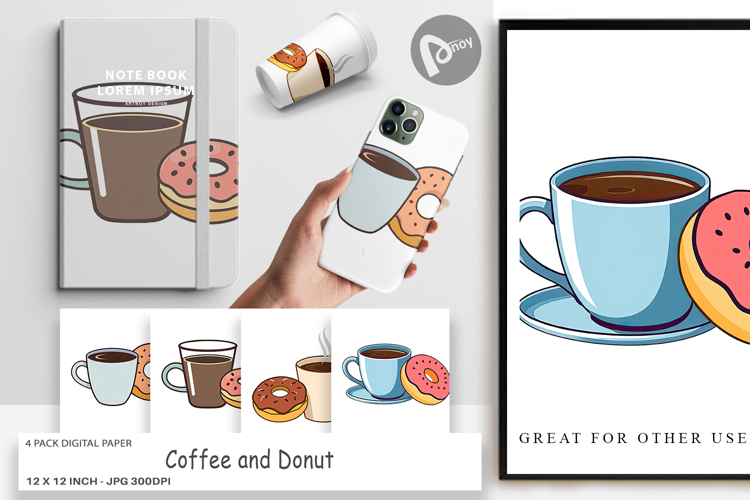 Donut Clipart Image 4