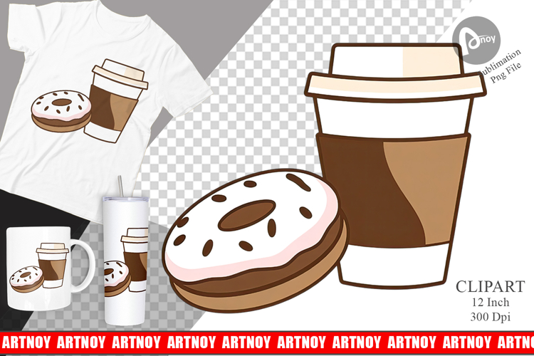 Donut Clipart Image 15