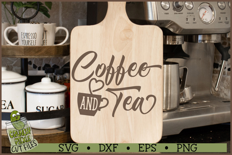 Coffee and Tea SVG File