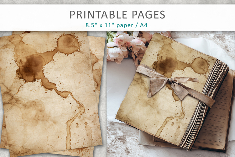 Aged Paper Texture Image 7