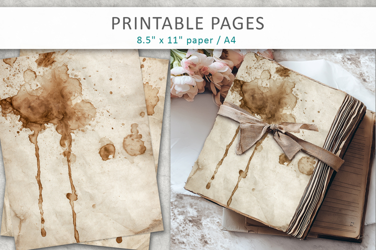 Aged Paper Texture Image 6