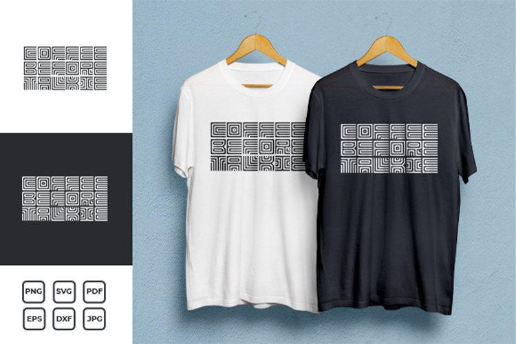 Coffee Before Talkie SVG T-shirt Design