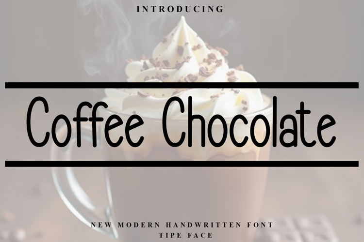 Chocolate Font Image 9