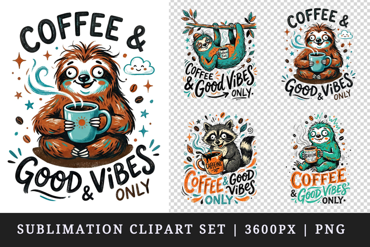 Cute Sloth Clipart Image 14