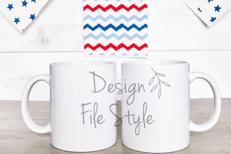 Coffee Mugs Mockup| Stock Photo| Digital Mockup | July 4th