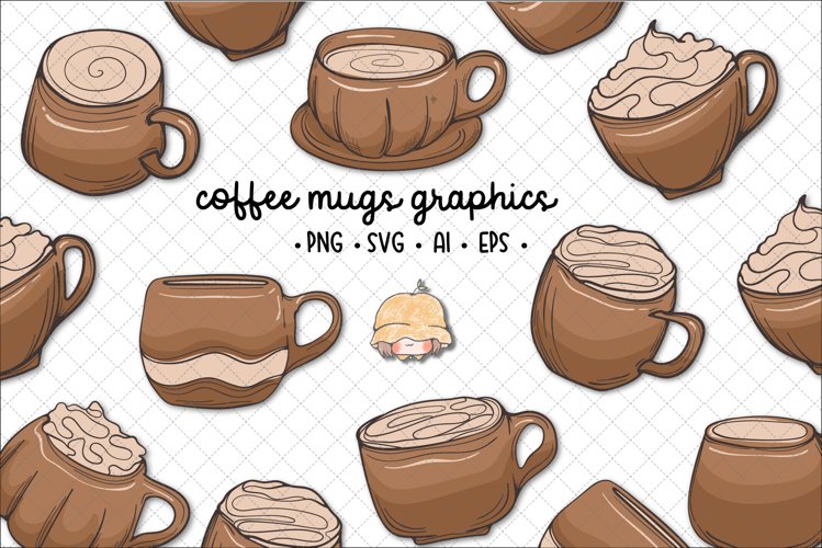 Coffee Mug Vector Illustrations