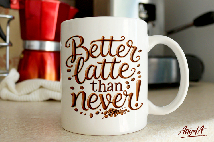 Latte Clipart Image 3