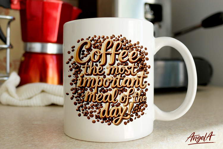 Coffee Mug Clipart Image 12