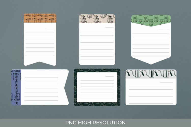 Coffee Shaped Journaling Layout example image 1