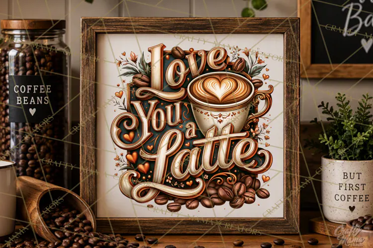 Coffee Lovers Signs, Coffee Signs PNG, Cozy Cafe Quotes