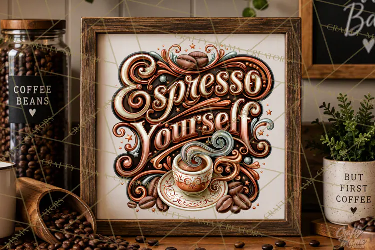 Coffee Lovers Signs, Coffee Signs PNG, Cozy Cafe Quotes