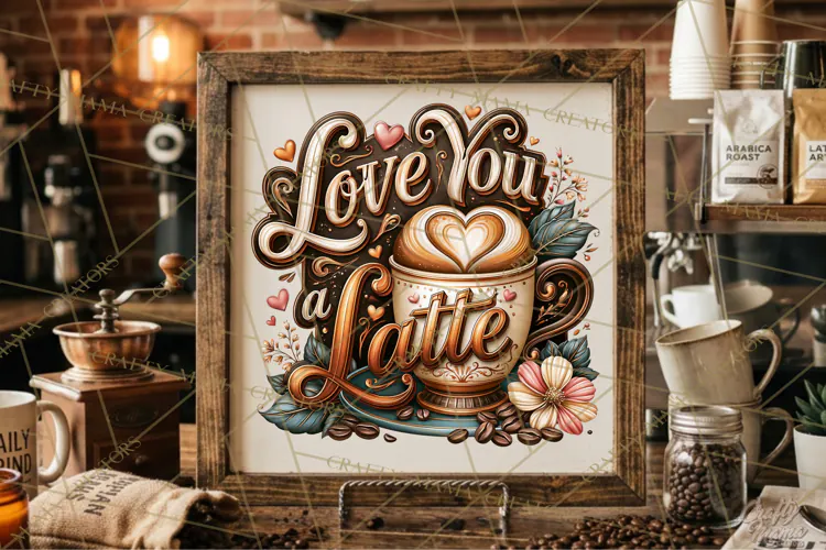 Coffee Lovers Signs, Coffee Signs PNG, Cozy Cafe Quotes