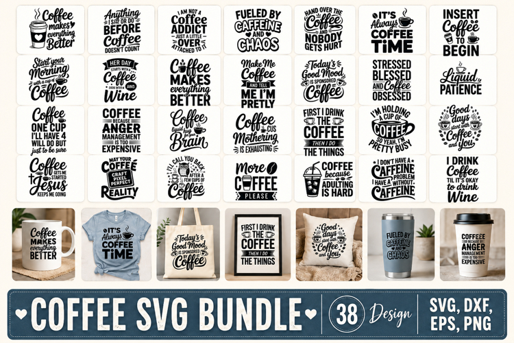 Coffee SVG Bundle