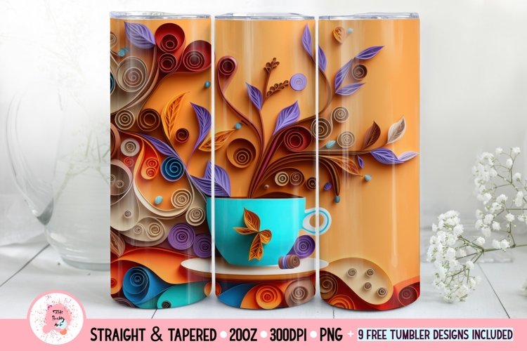 Sublimation Tumbler Wraps Image 17