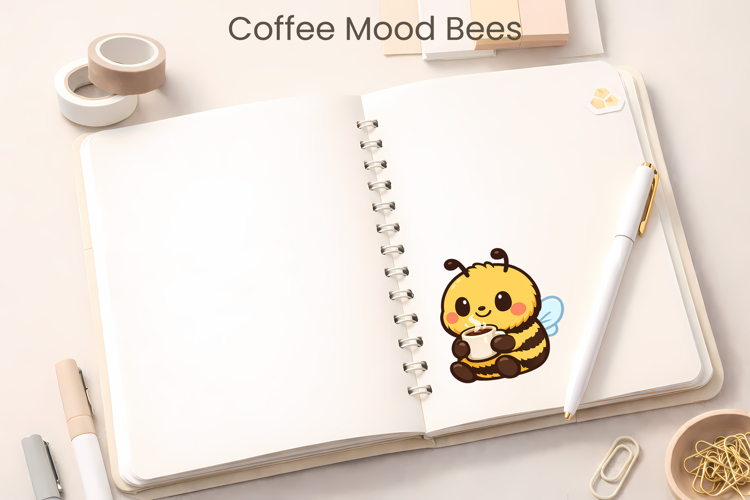 Cute Bee Clipart Image 8