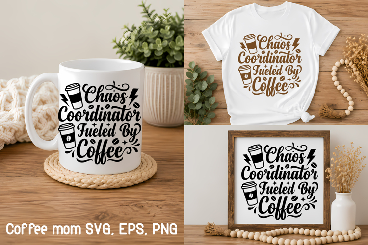 Mom Life Coffee Design | Coffee Lover SVG