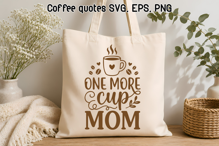 Coffee Lover Typography SVG