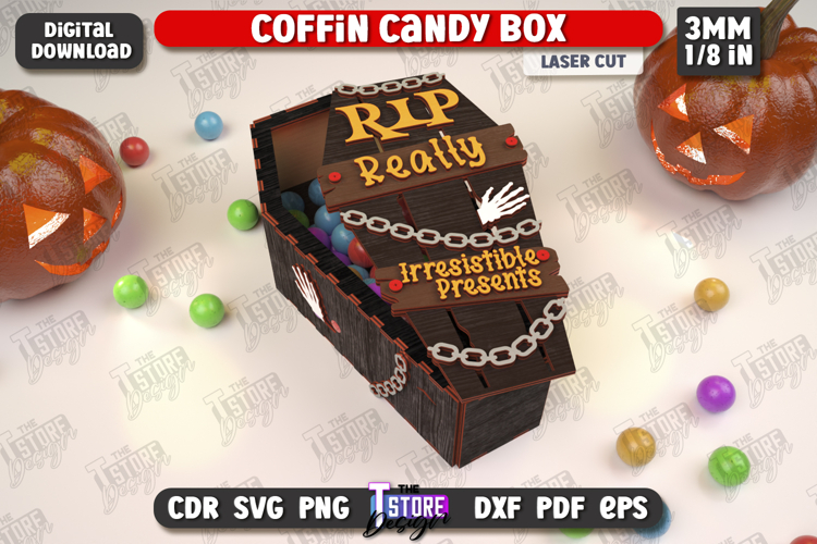 Coffin Clipart Image 20