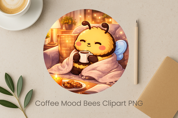 Cute Bee Clipart  Image 7