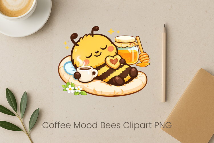 Cute Bee Clipart  Image 6