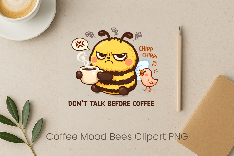 Cute Bee Clipart  Image 4