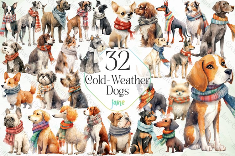 Cute Dog Illustration Image 13