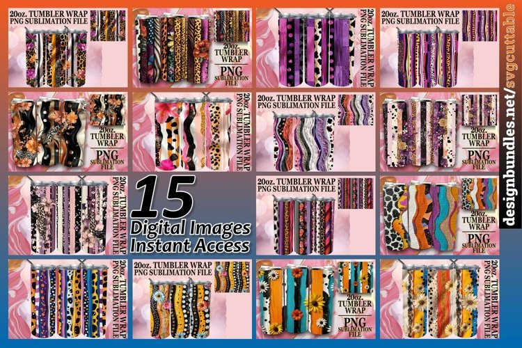 Sublimation Tumbler Wraps Image 24