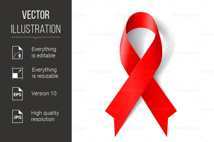 Red Ribbon Clipart Image 18