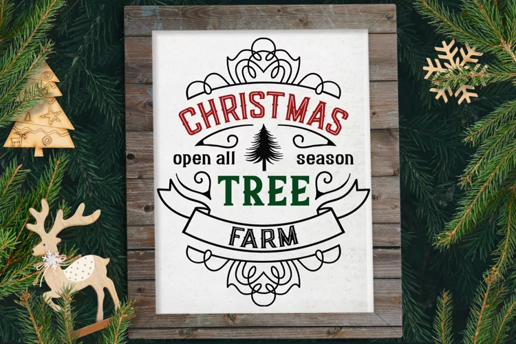 Christmas Tree Farm | Farmhouse SVG