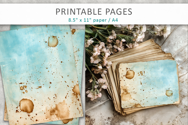 Vintage Coffee Aged Antique Backgrounds