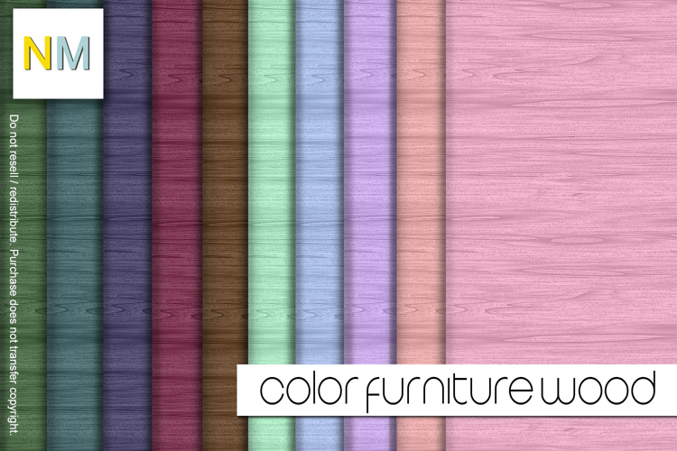 Color Furniture Wood Seamless Textures