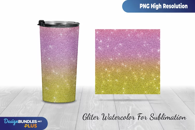 Colorful Glitter Sublimation SVG