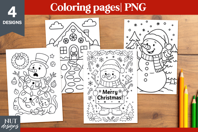 Holiday Coloring Pages
