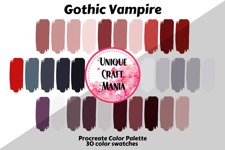 Gothic Vampire Color Palette
