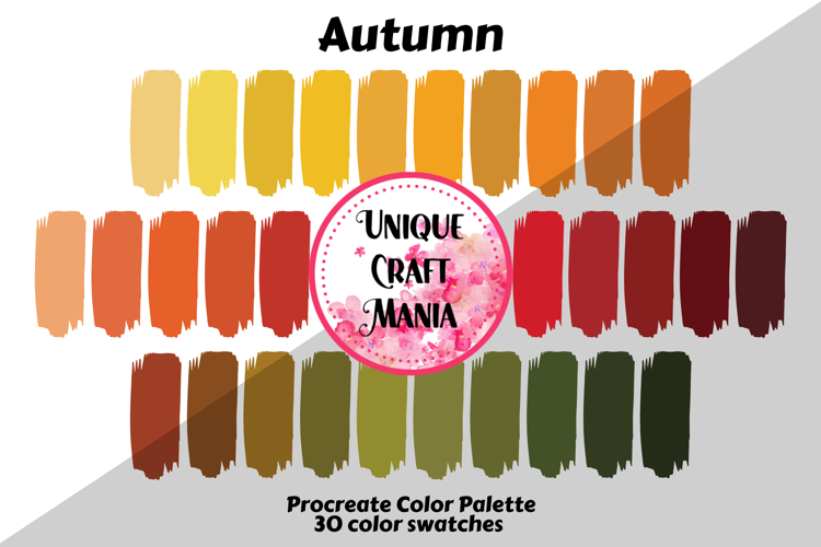 Autumn Procreate Color Palette