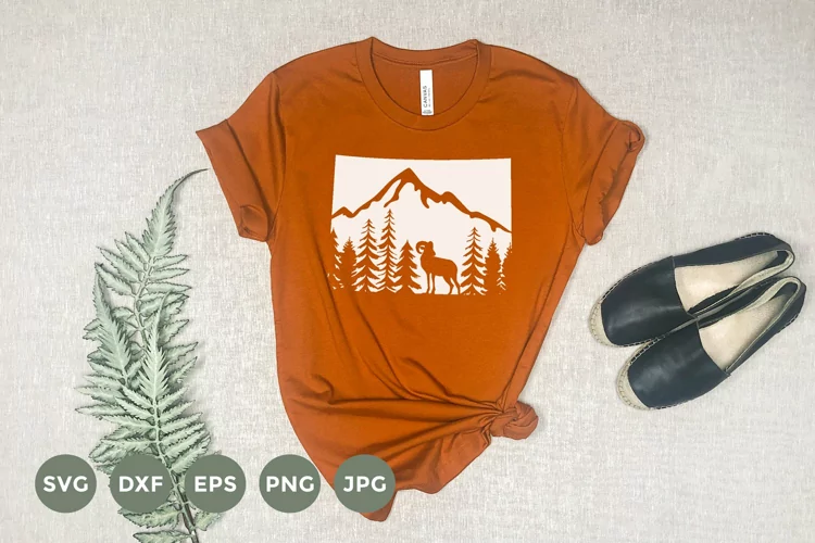Colorado State Svg | Colorado SVGs | Mountains Svg