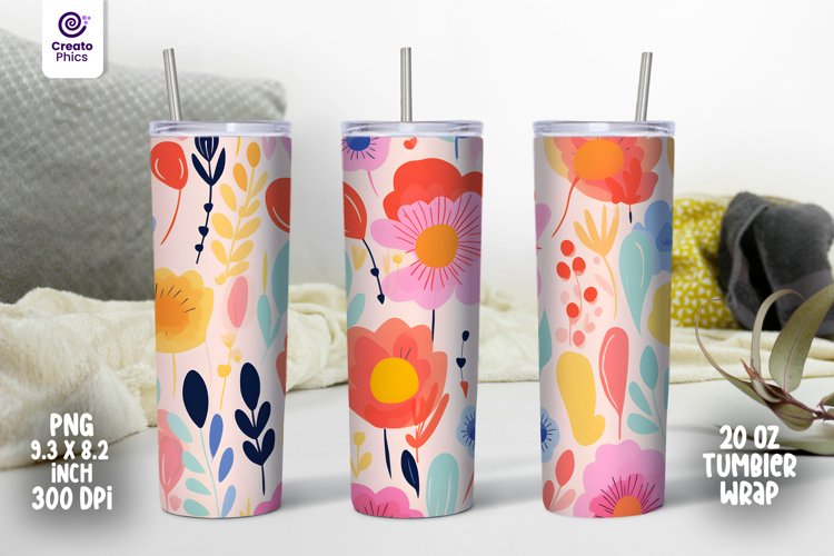 20 Oz Sublimation Tumbler Wrap Image 22