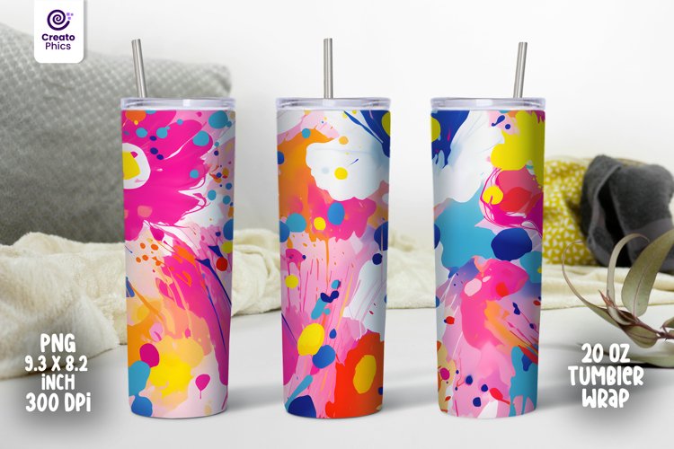 20 Oz Sublimation Tumbler Wrap Image 20