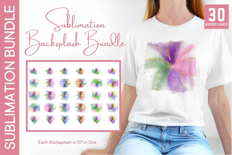 30 Colorful Alcohol Ink Sublimation Backsplashes