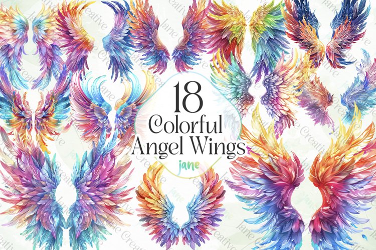 Angel Wings Illustration Image 13