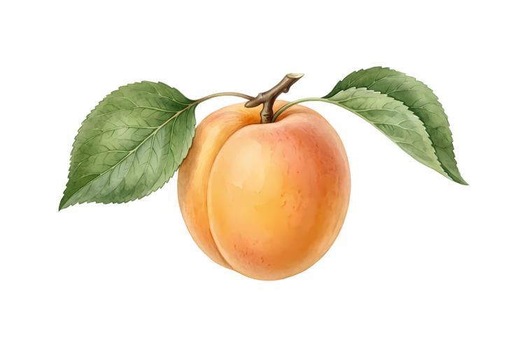 Colorful Apricot Png| Fruit Png