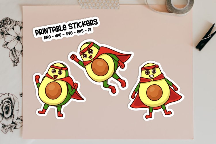 Avocado Illustration Image 22