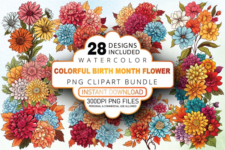 Birth Month Flowers Image 20