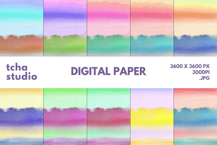 Watercolor Paint Clipart Image 12