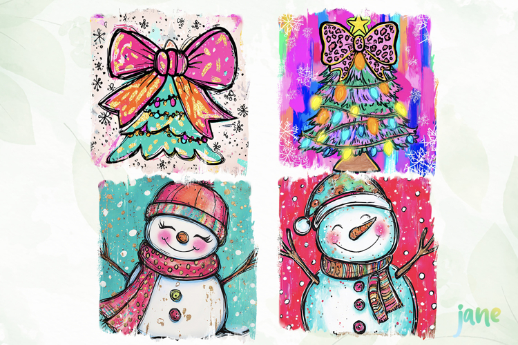 Colorful Coquette Christmas