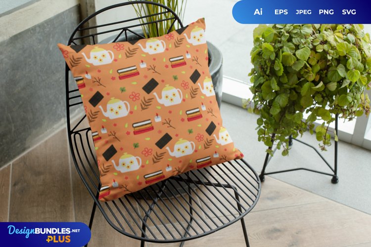 Colorful Fabrics Seamless Pattern
