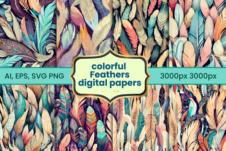 Feathers Clipart Image 16