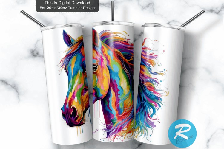 Tumbler,Sublimation Template,Stain Glass Tumbler,20oz Tumbler Wrap,Tumbler Straight PNG,alcohol ink png,Tapered Template,Sublimation Designs,Tumbler Wrap PNG,Tumbler Wrap Designs,StainedGlass Tumbler,Colorful,Horse,sublimation tumbler,20 oz tumbler