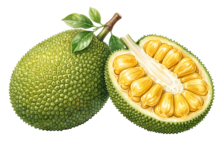 Colorful Jackfruit Png| Fruit Png